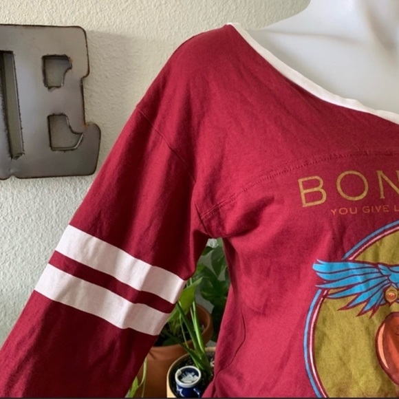 Bon Jovi burgundy with white trim - Picture 2 of 4